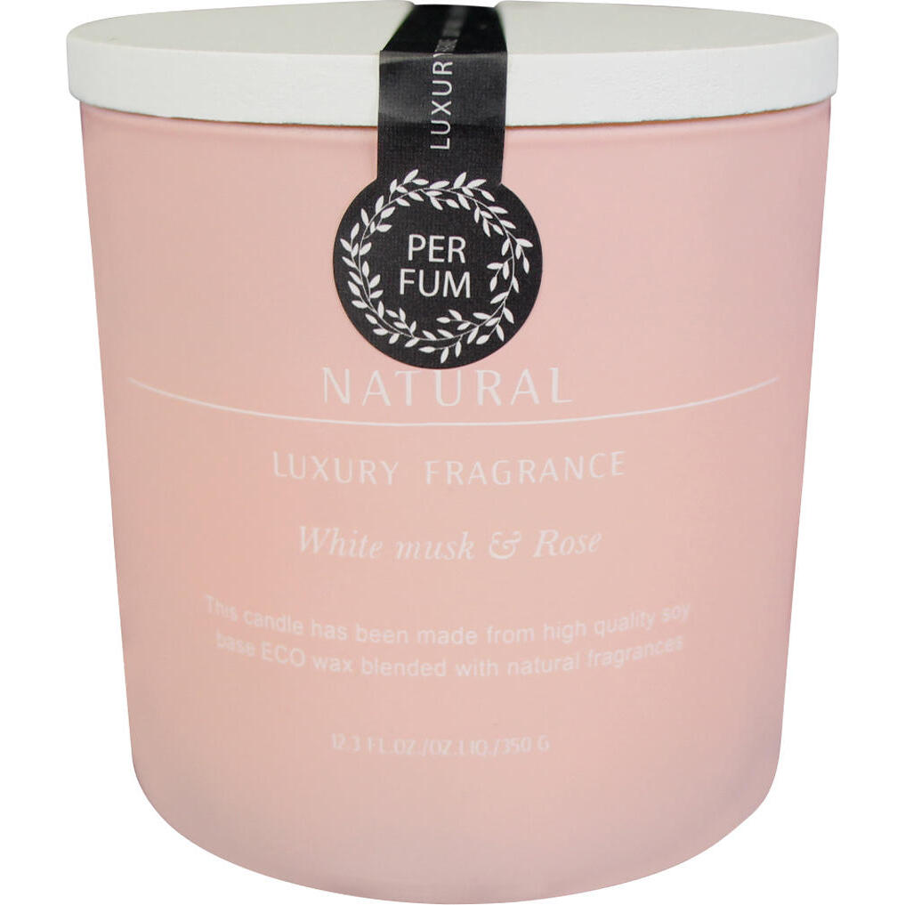 Candle Luxury White Musk & Rose