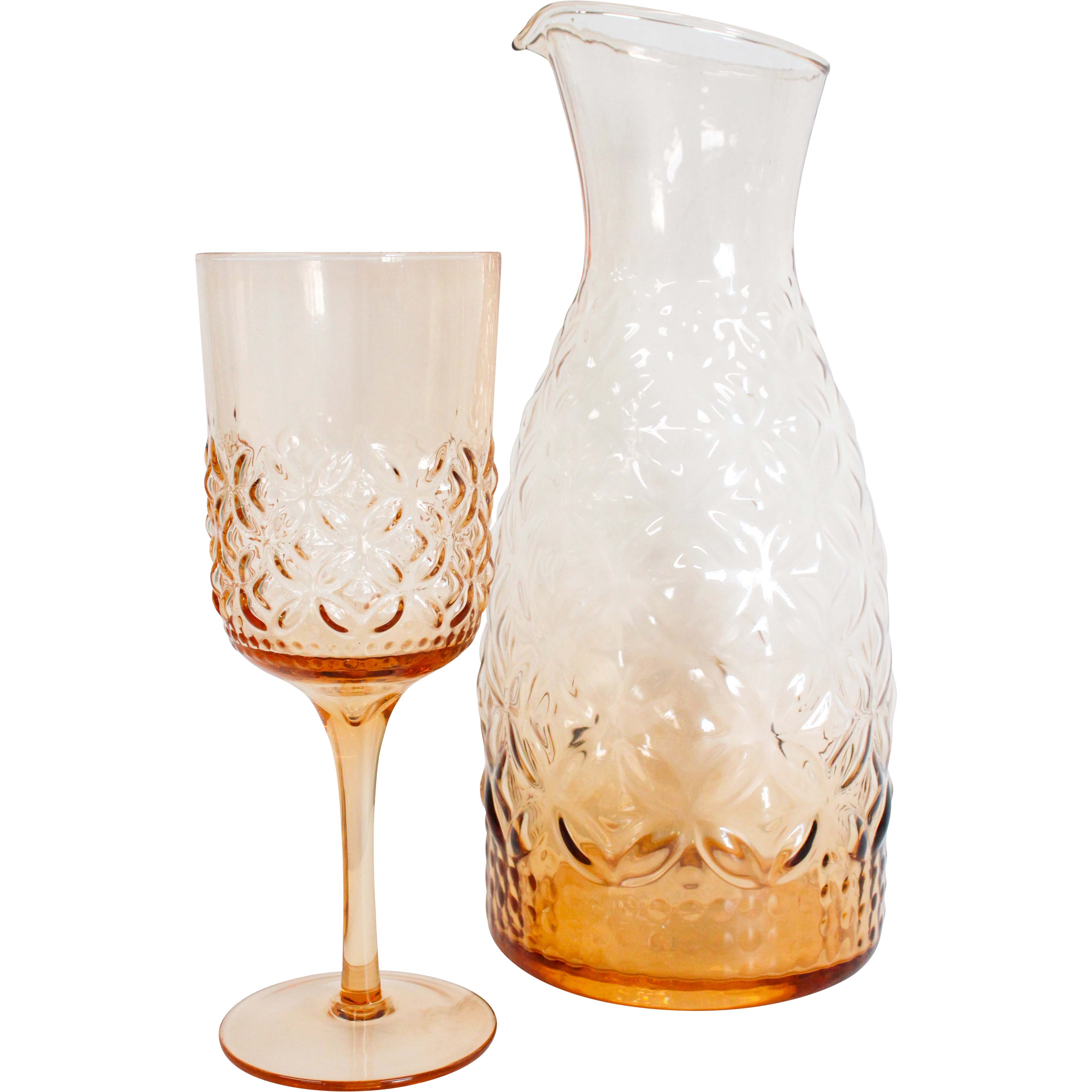 Decanter Jug Peach