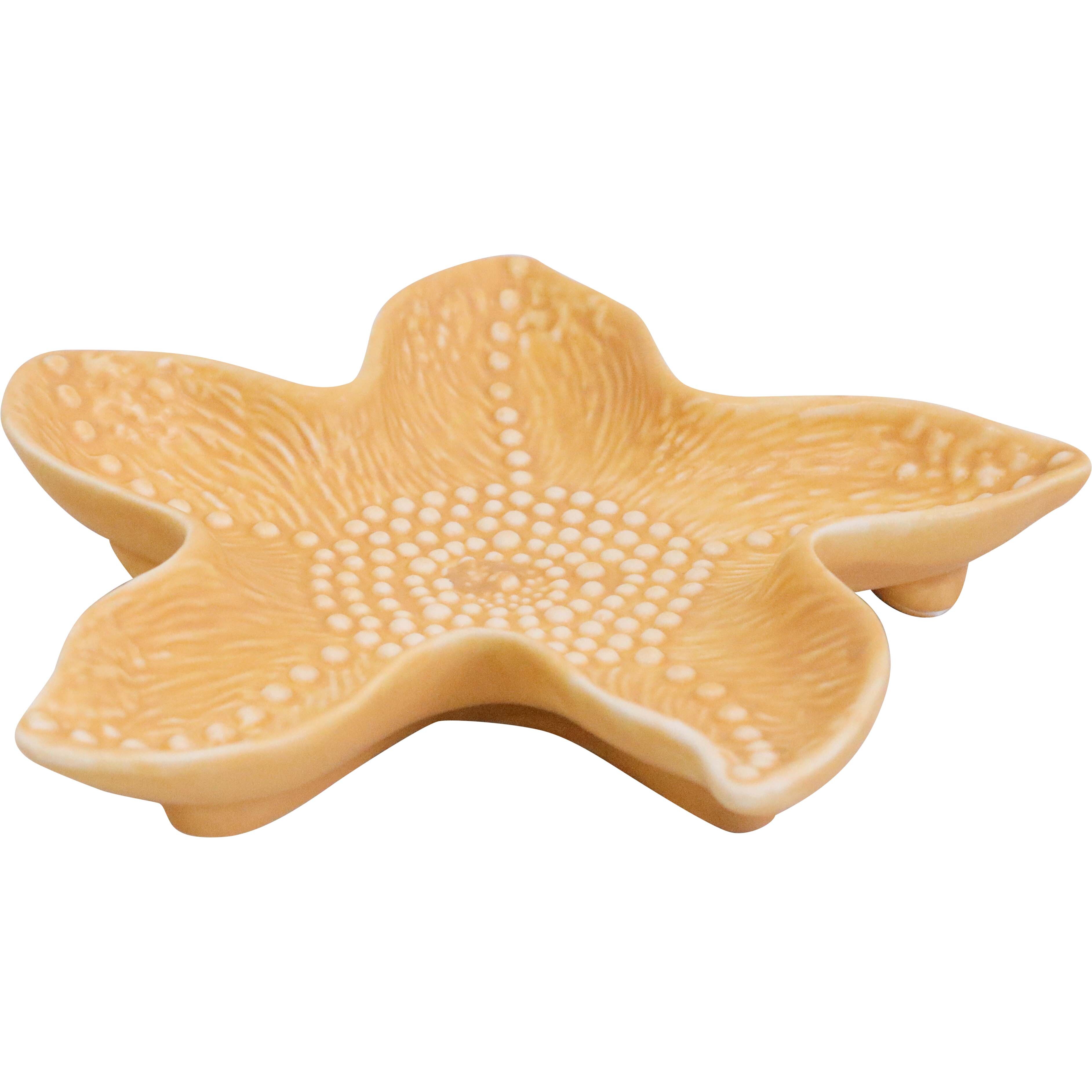 Starfish Plate Ochre