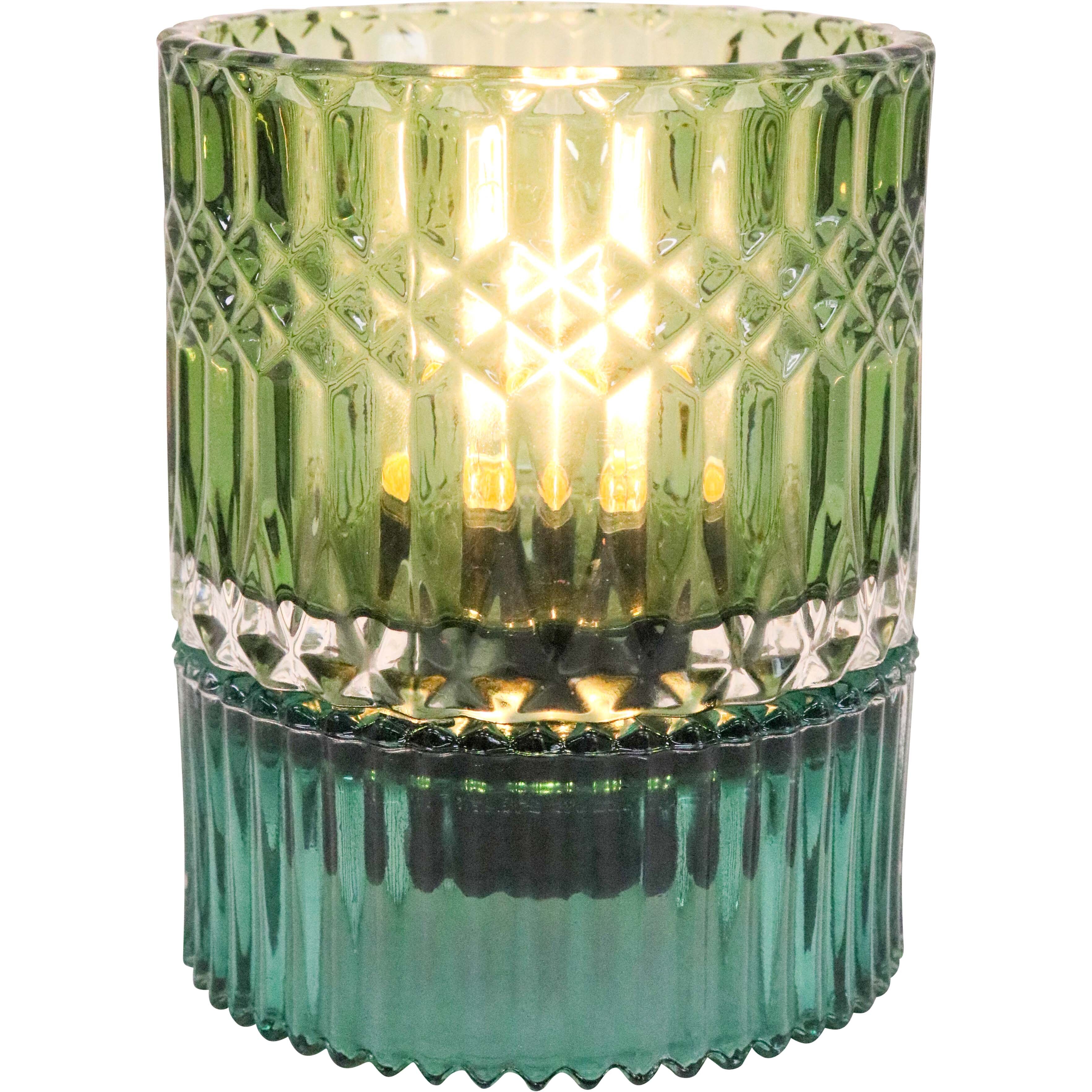 LED Glass Lamp Green