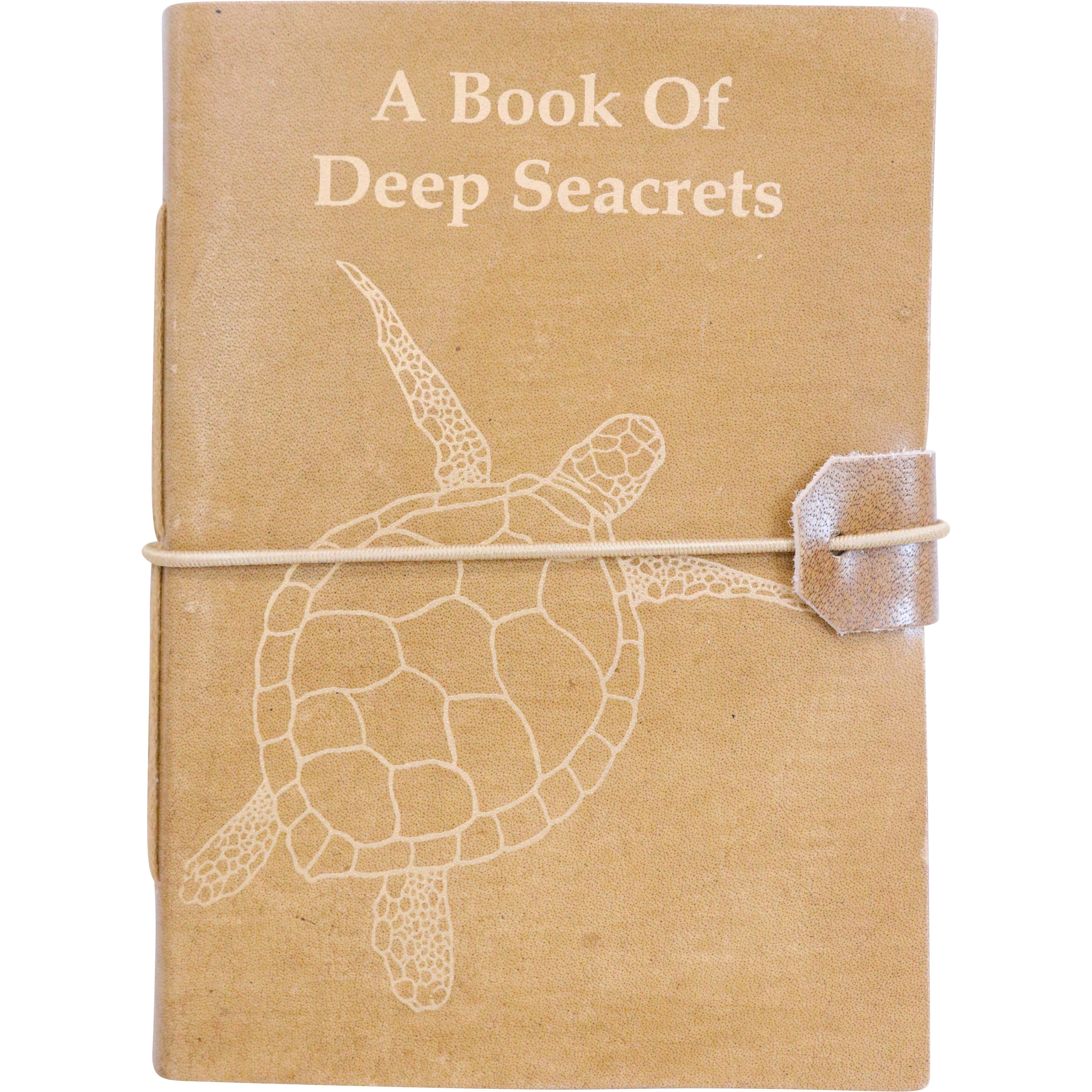 Leather N/Book Deep Seacrets