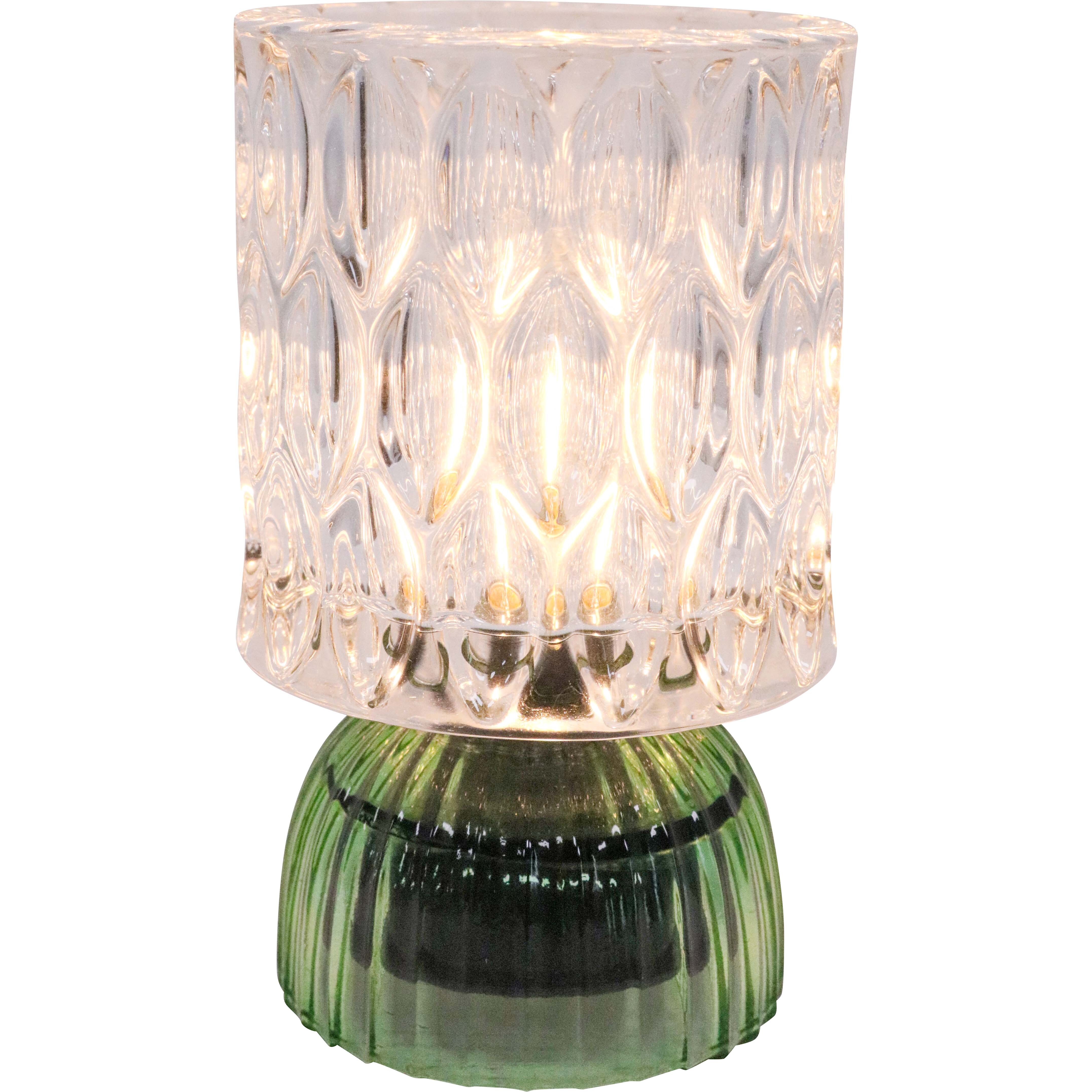 LED Glass Lamp Green