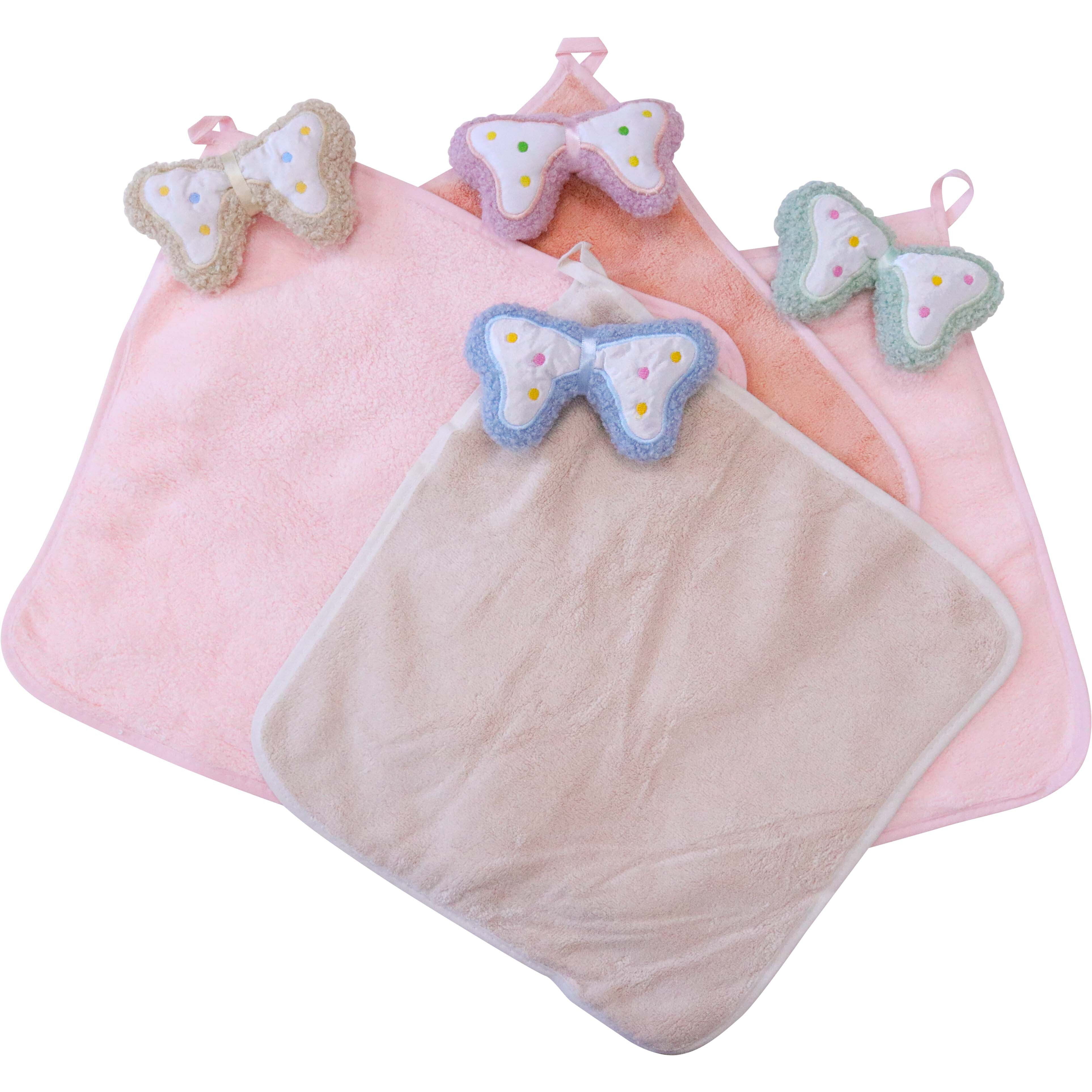 Bath Cloth Asstd Butterfly