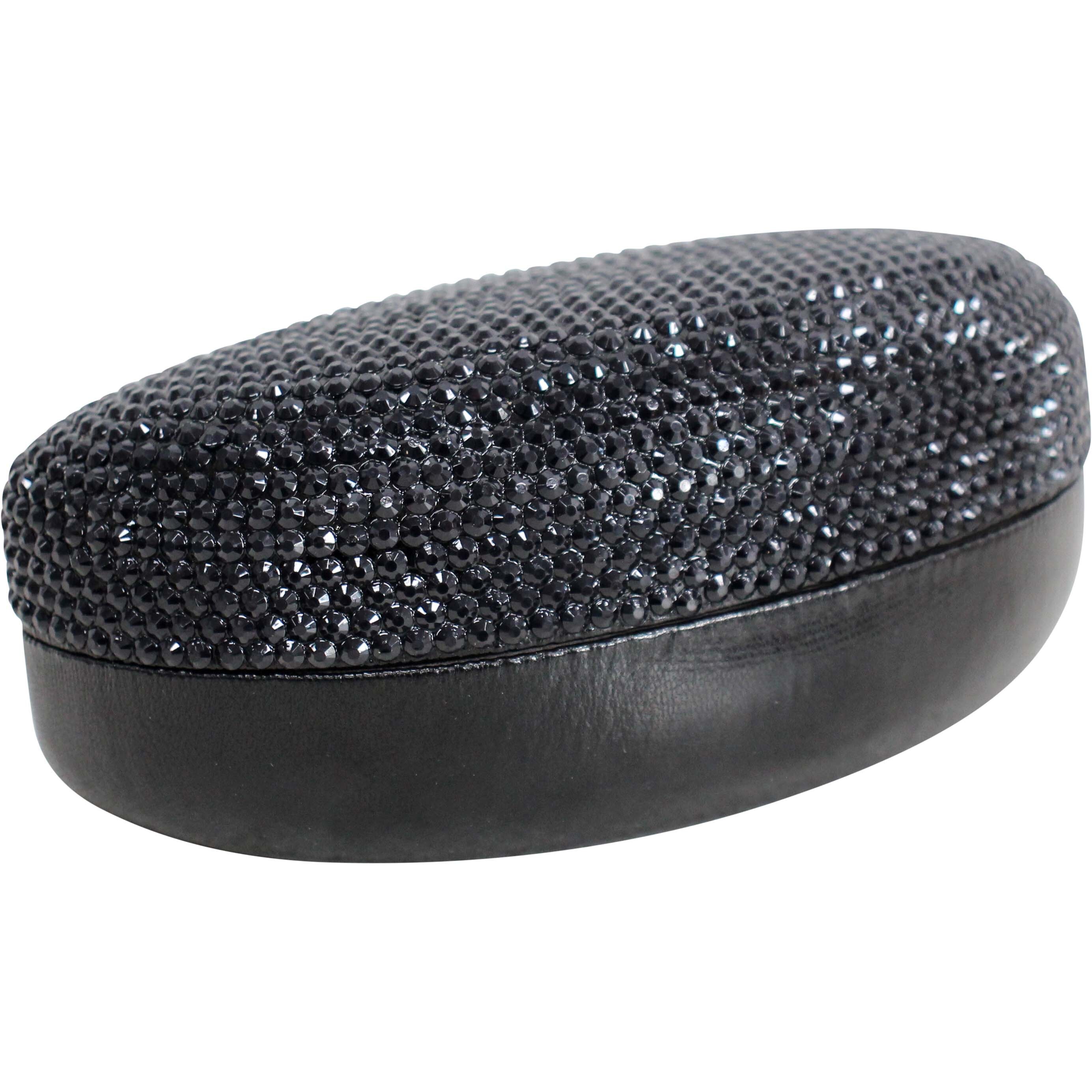 Sunglasses Case Bling Black