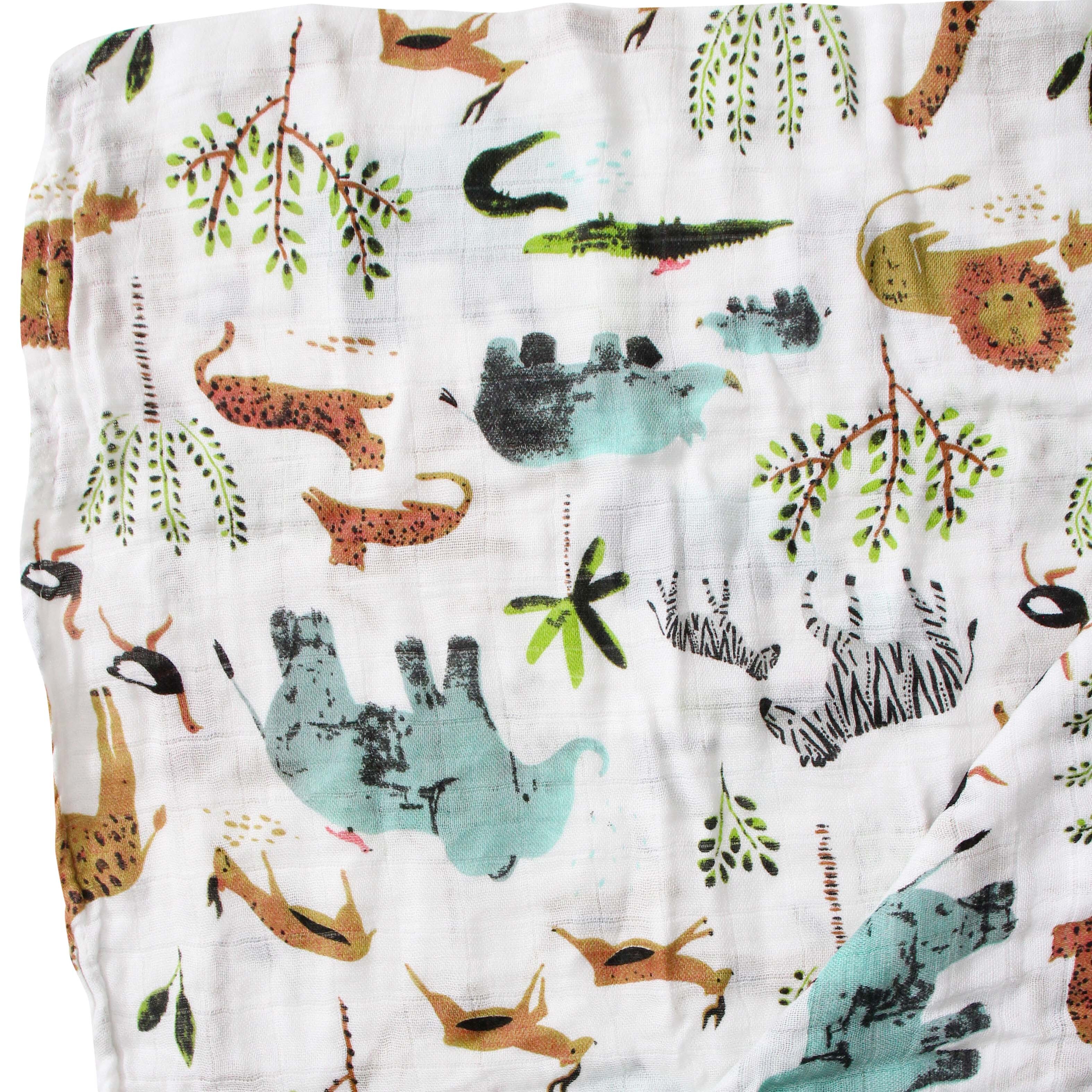 Muslin Wrap Animal Safari